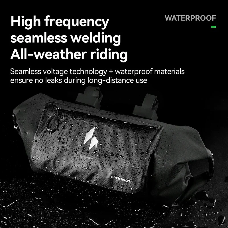 RideMate Bike Front Handlebar Bag - 8L - Image 4
