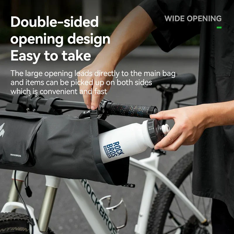 RideMate Bike Front Handlebar Bag - 8L - Image 6