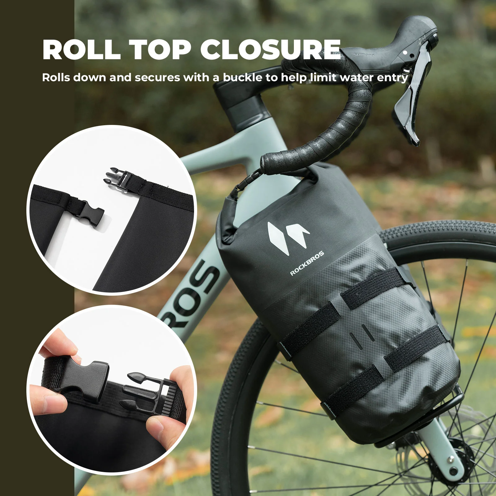 RideMate Front Fork Rack Bag - 7L - Image 7