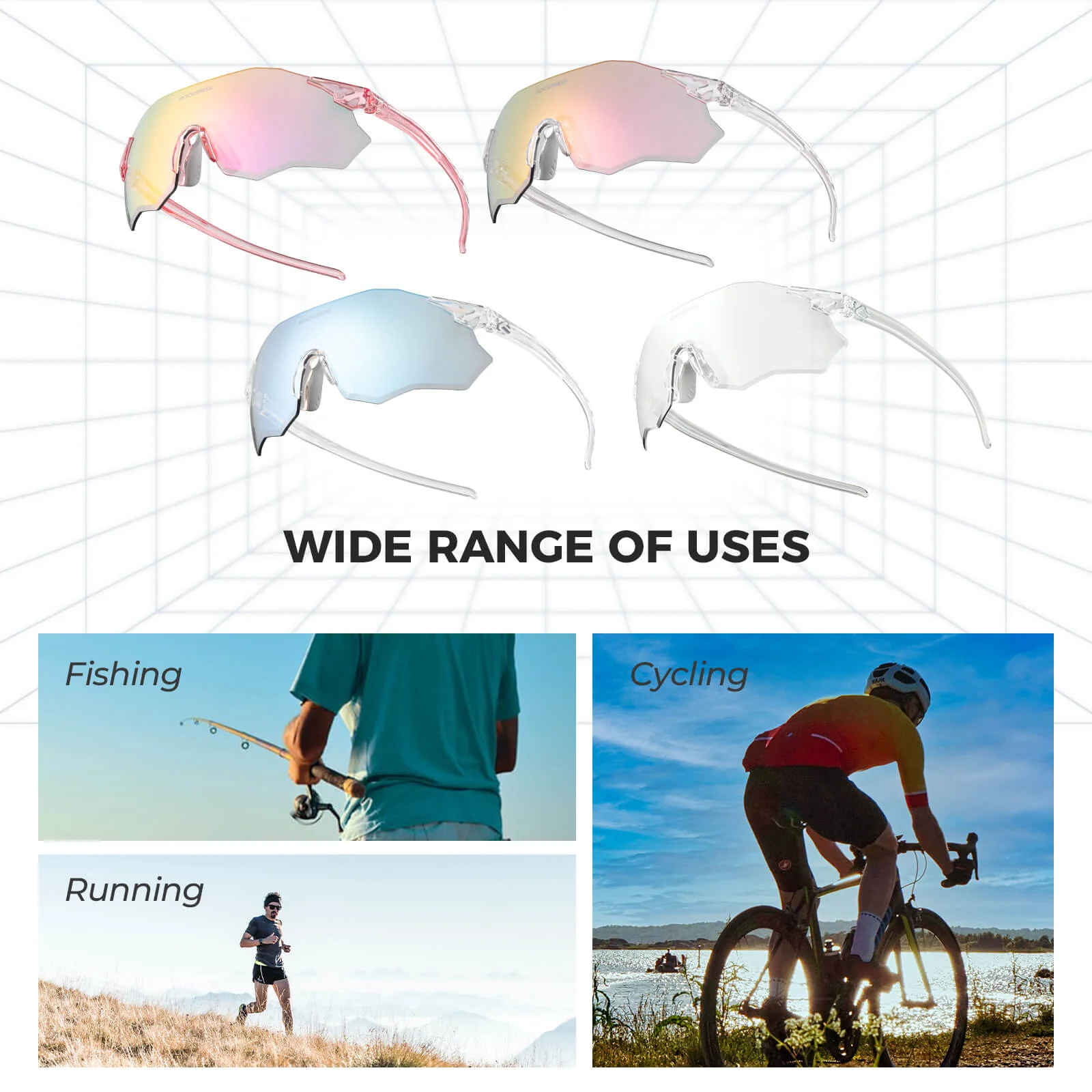 Rimless Photochromic Cycling Glasses - Image 12