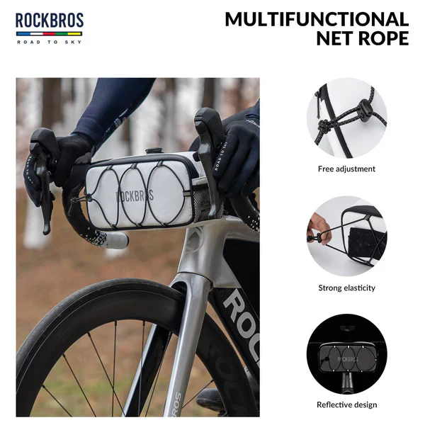 ROAD TO SKY Square Bike Handlebar Bag 1.9L - Image 11