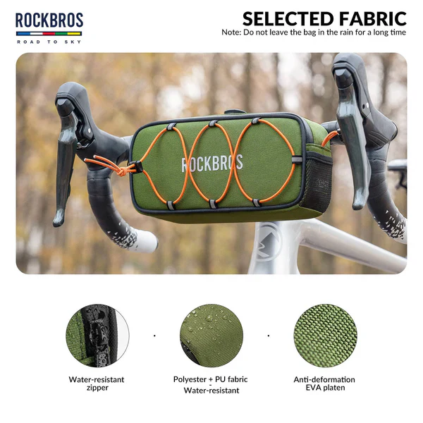 ROAD TO SKY Square Bike Handlebar Bag 1.9L - Image 16