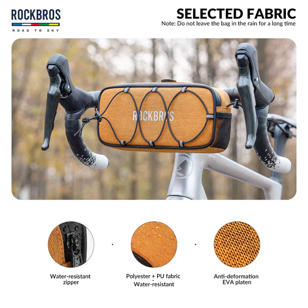 ROAD TO SKY Square Bike Handlebar Bag 1.9L - Image 2