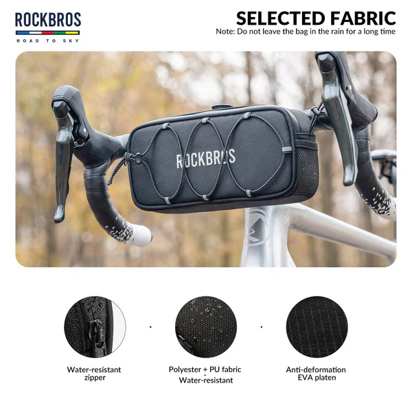 ROAD TO SKY Square Bike Handlebar Bag 1.9L - Image 23
