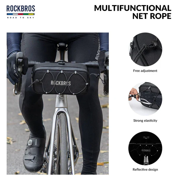 ROAD TO SKY Square Bike Handlebar Bag 1.9L - Image 25