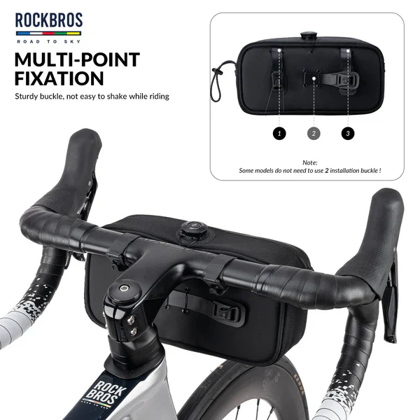 ROAD TO SKY Square Bike Handlebar Bag 1.9L - Image 26