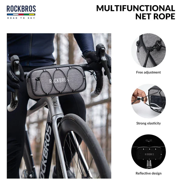 ROAD TO SKY Square Bike Handlebar Bag 1.9L - Image 32