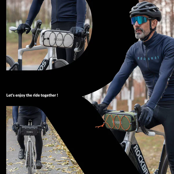 ROAD TO SKY Square Bike Handlebar Bag 1.9L - Image 35