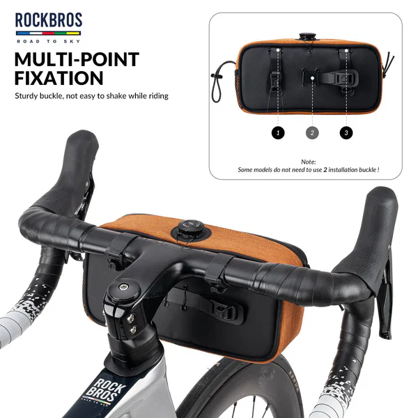 ROAD TO SKY Square Bike Handlebar Bag 1.9L - Image 5