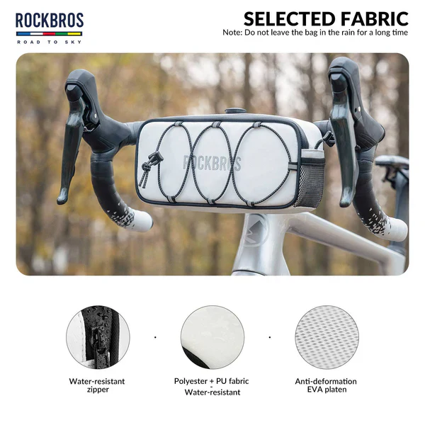 ROAD TO SKY Square Bike Handlebar Bag 1.9L - Image 9