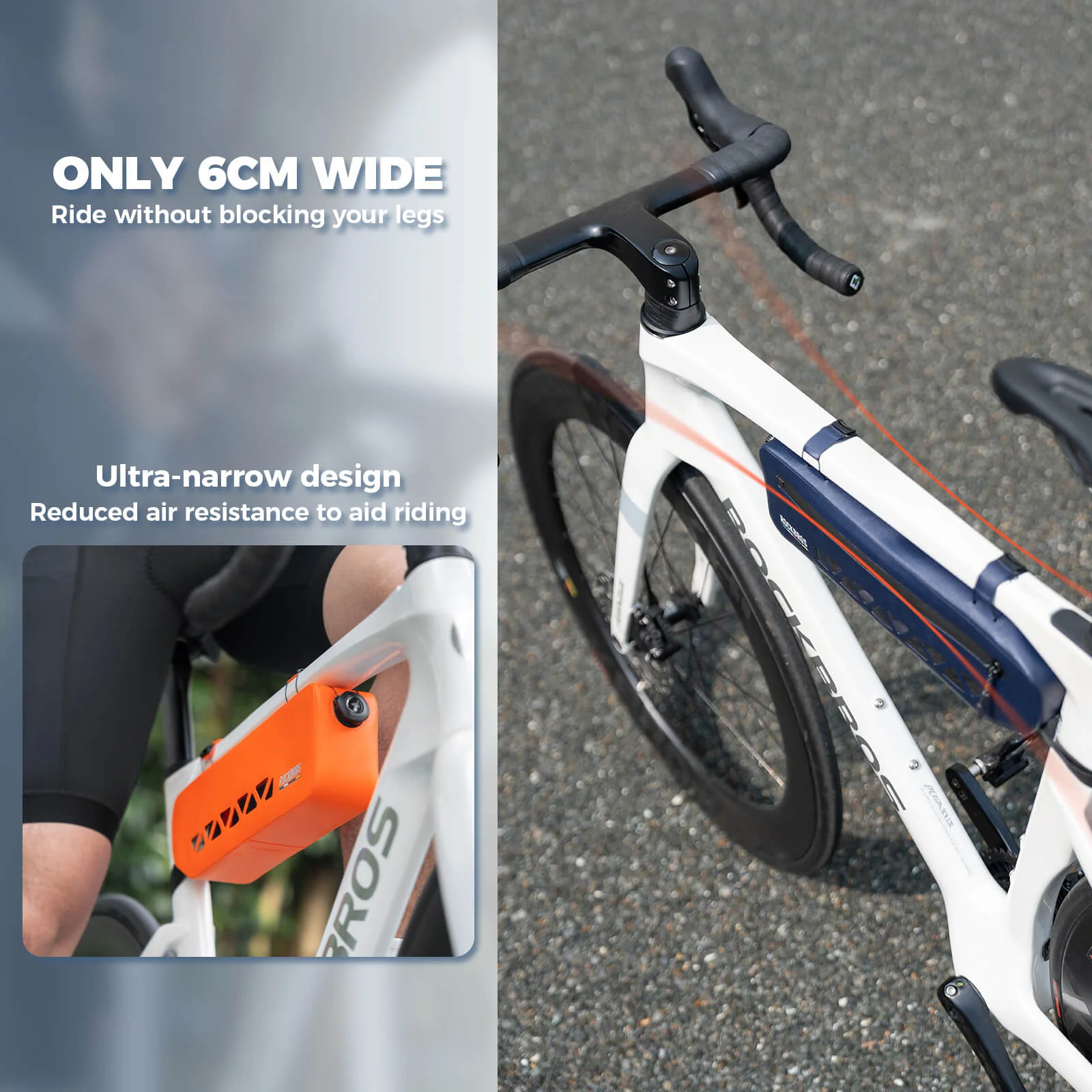 Road To Sky Bike Frame Bag 100% Waterproof 1.7L - Image 10