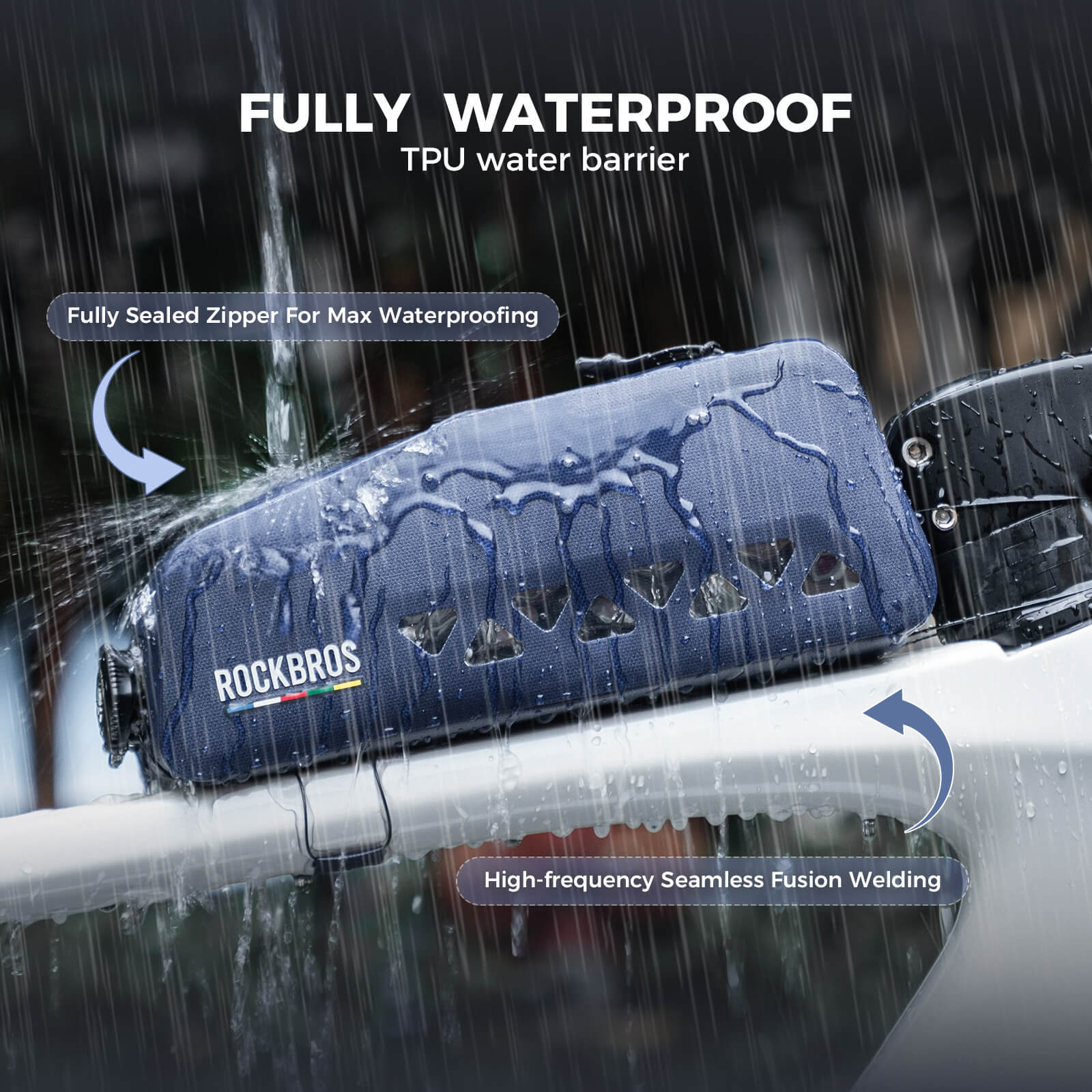 Road To Sky Bike Frame Bag 100% Waterproof - Image 9