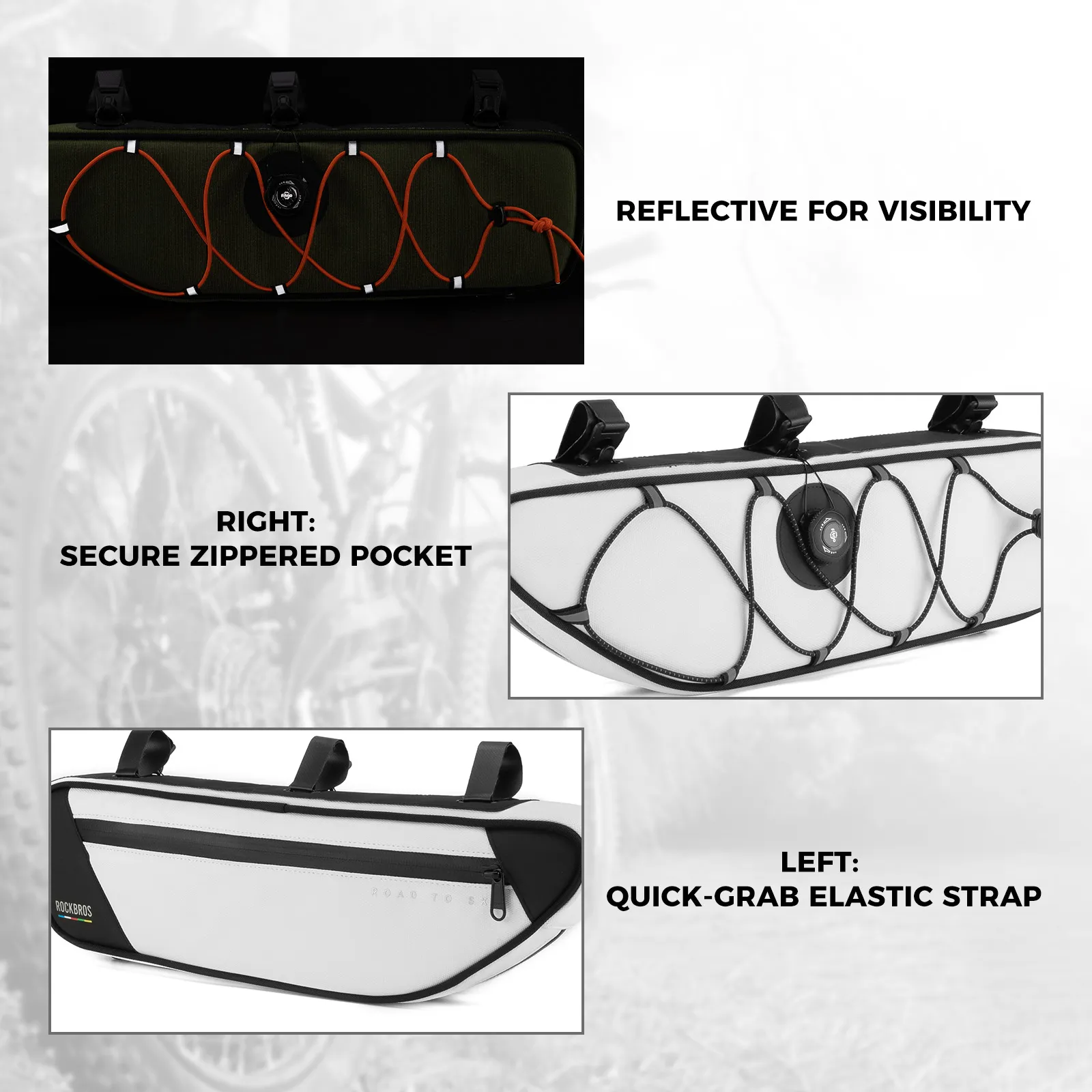 ROAD TO SKY Bike Frame Bag - 2L - Image 11