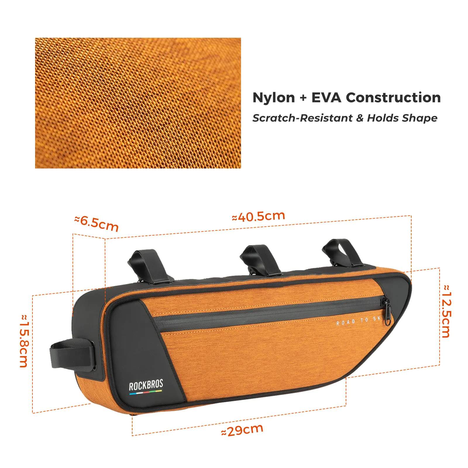 ROAD TO SKY Bike Frame Bag - 2L - Image 12