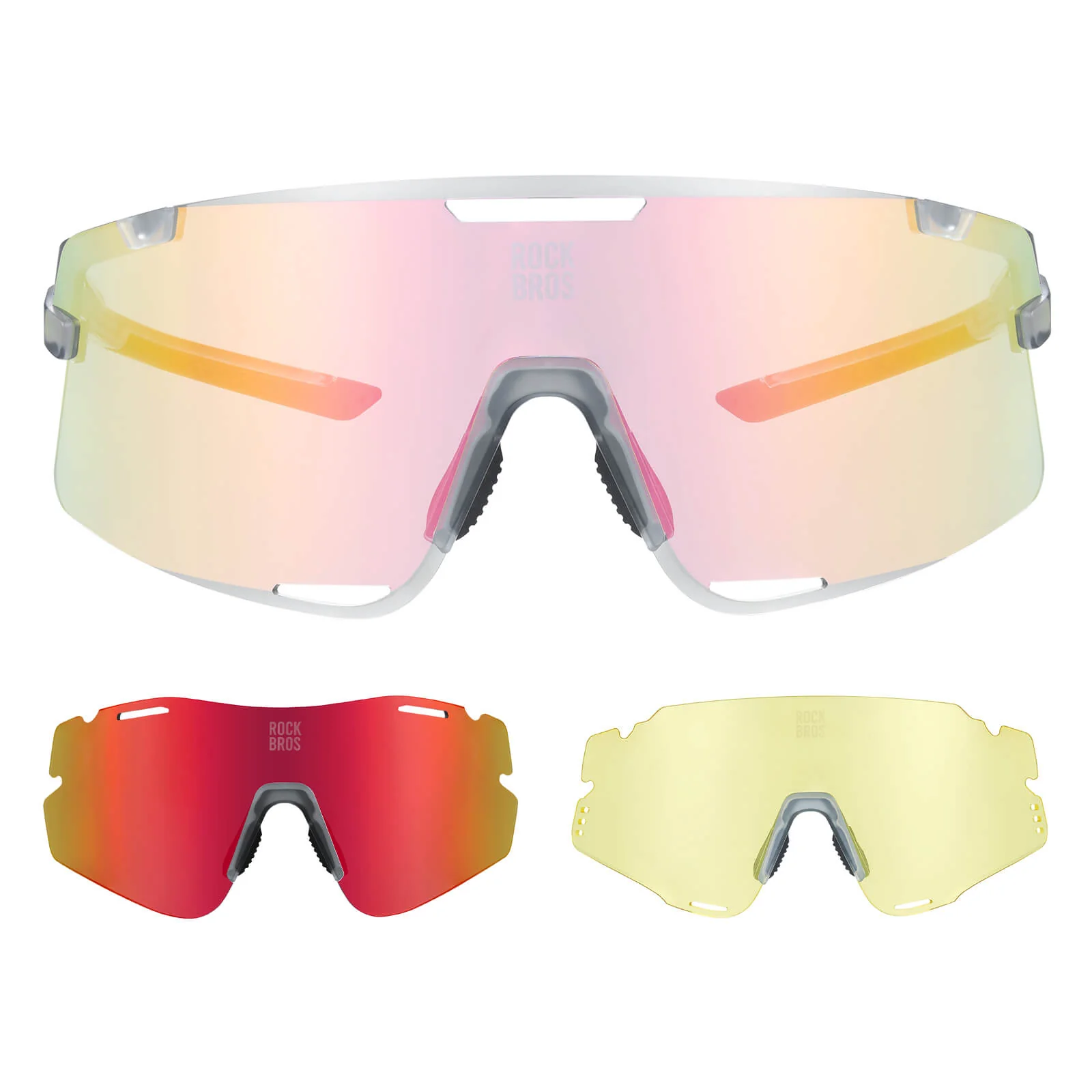 ROAD TO SKY BOUNDLESS Photochromic Cycling Glasses 3 Lens Set - Image 4