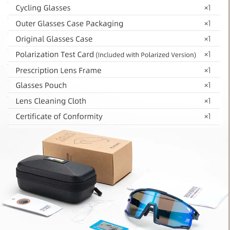 ROAD TO SKY HD Polarized Cycling Sunglasses - Image 9