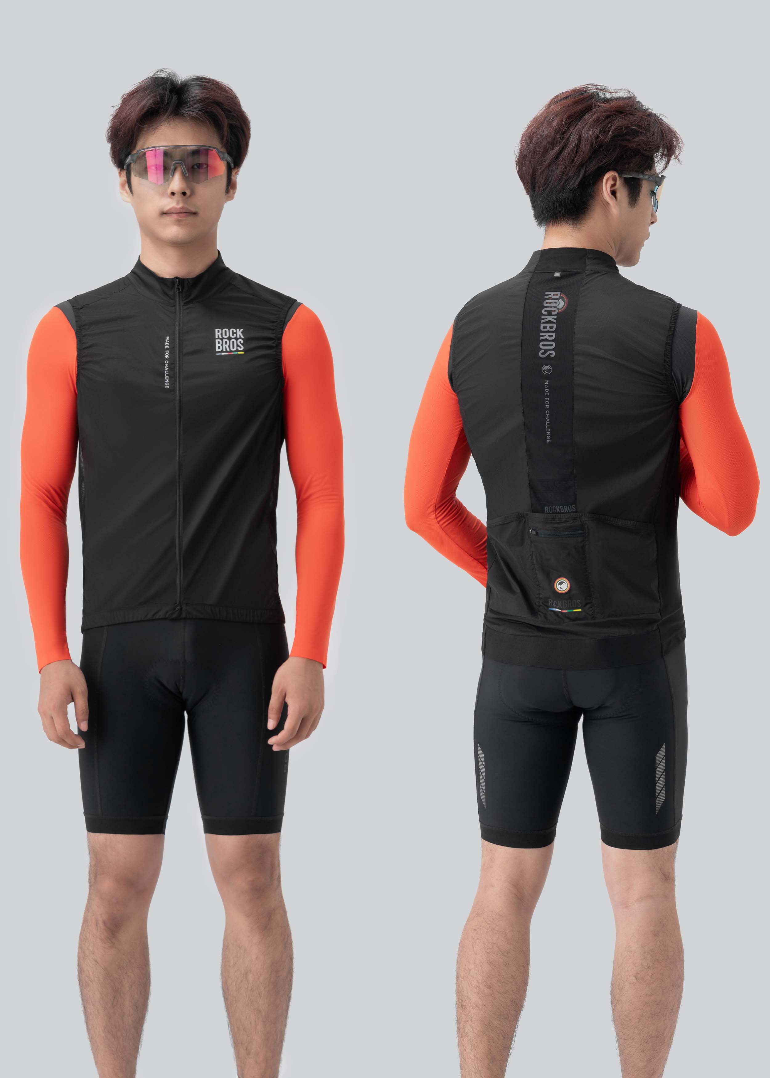 ROAD-TO-SKY Men's Ultra Lighweight Gilet - Image 5