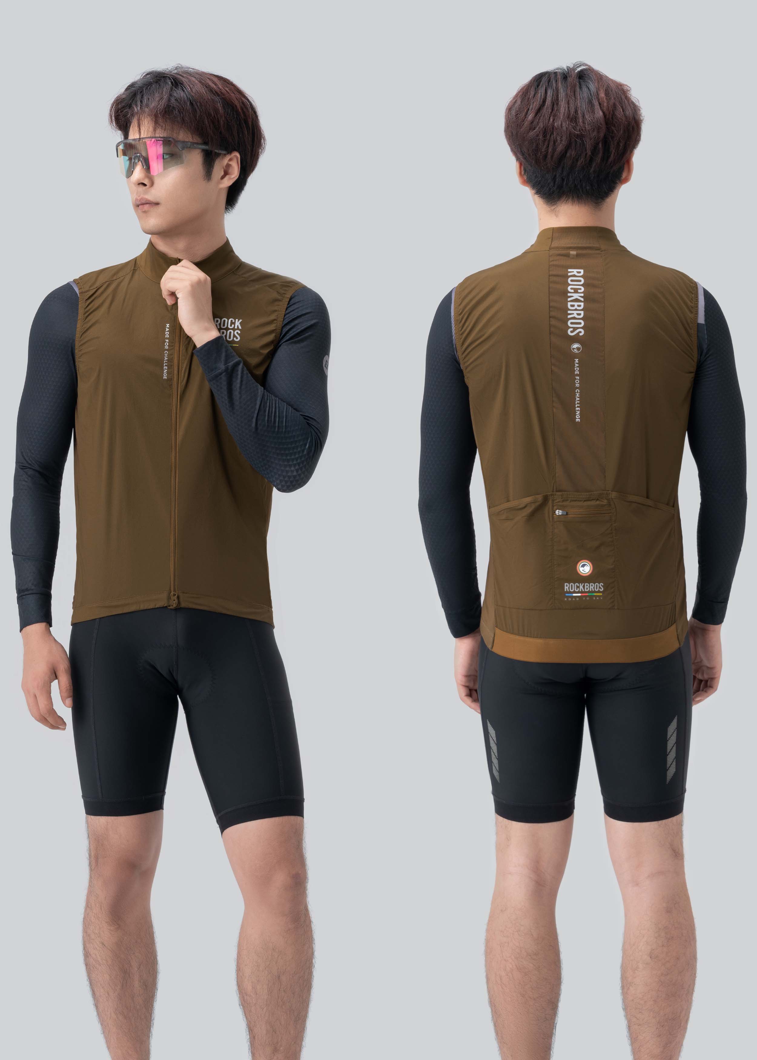 ROAD-TO-SKY Men's Ultra Lighweight Gilet - Image 7