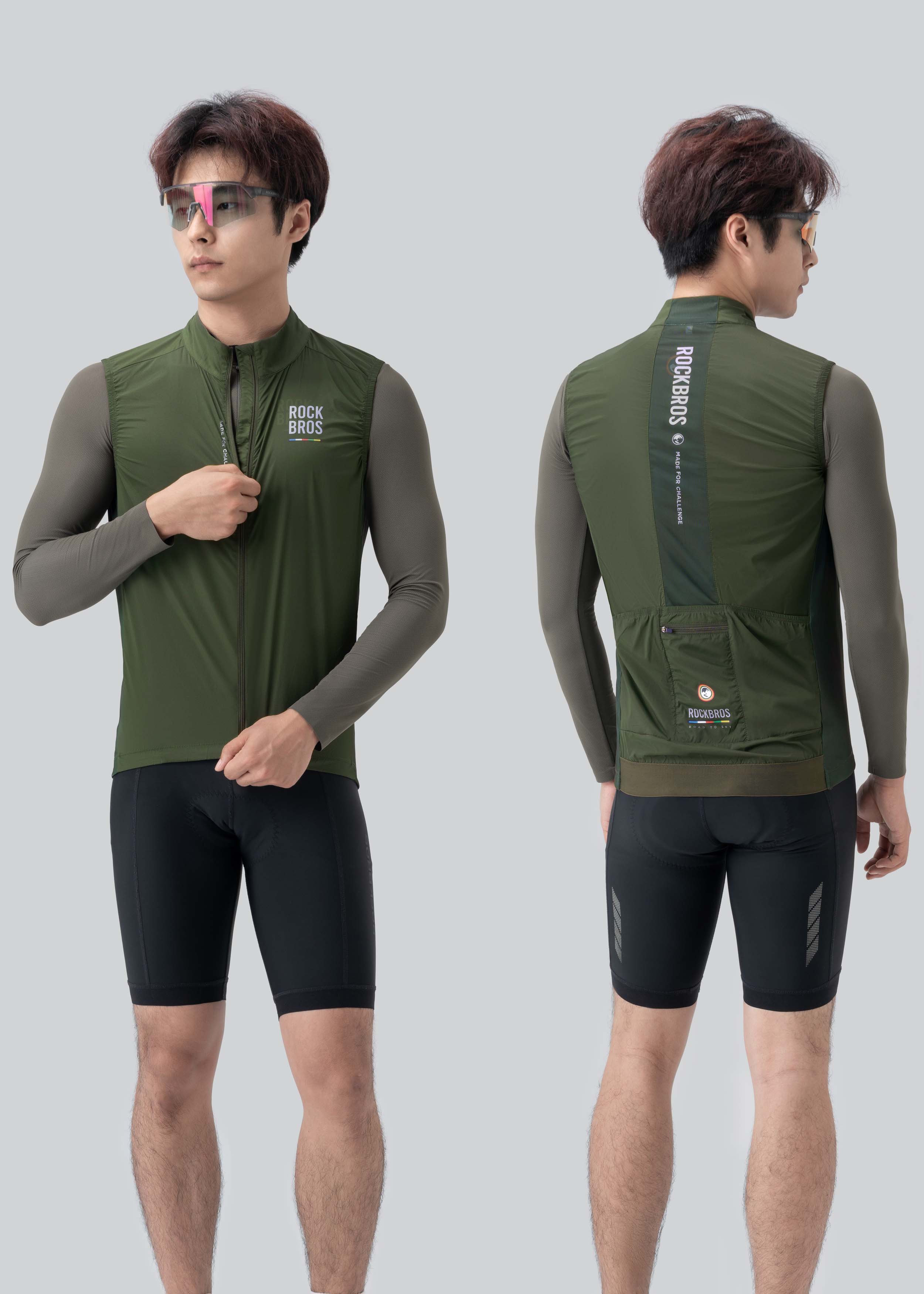 ROAD-TO-SKY Men's Ultra Lighweight Gilet - Image 9