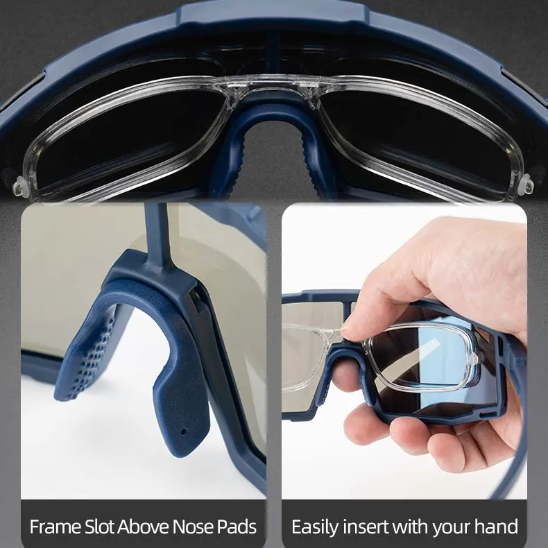 ROAD TO SKY Photochromic Cycling Sunglasses UV400 - Image 10