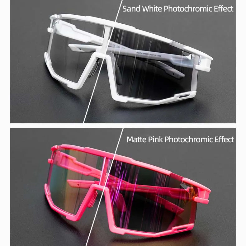 ROAD TO SKY Photochromic Cycling Sunglasses UV400 - Image 9
