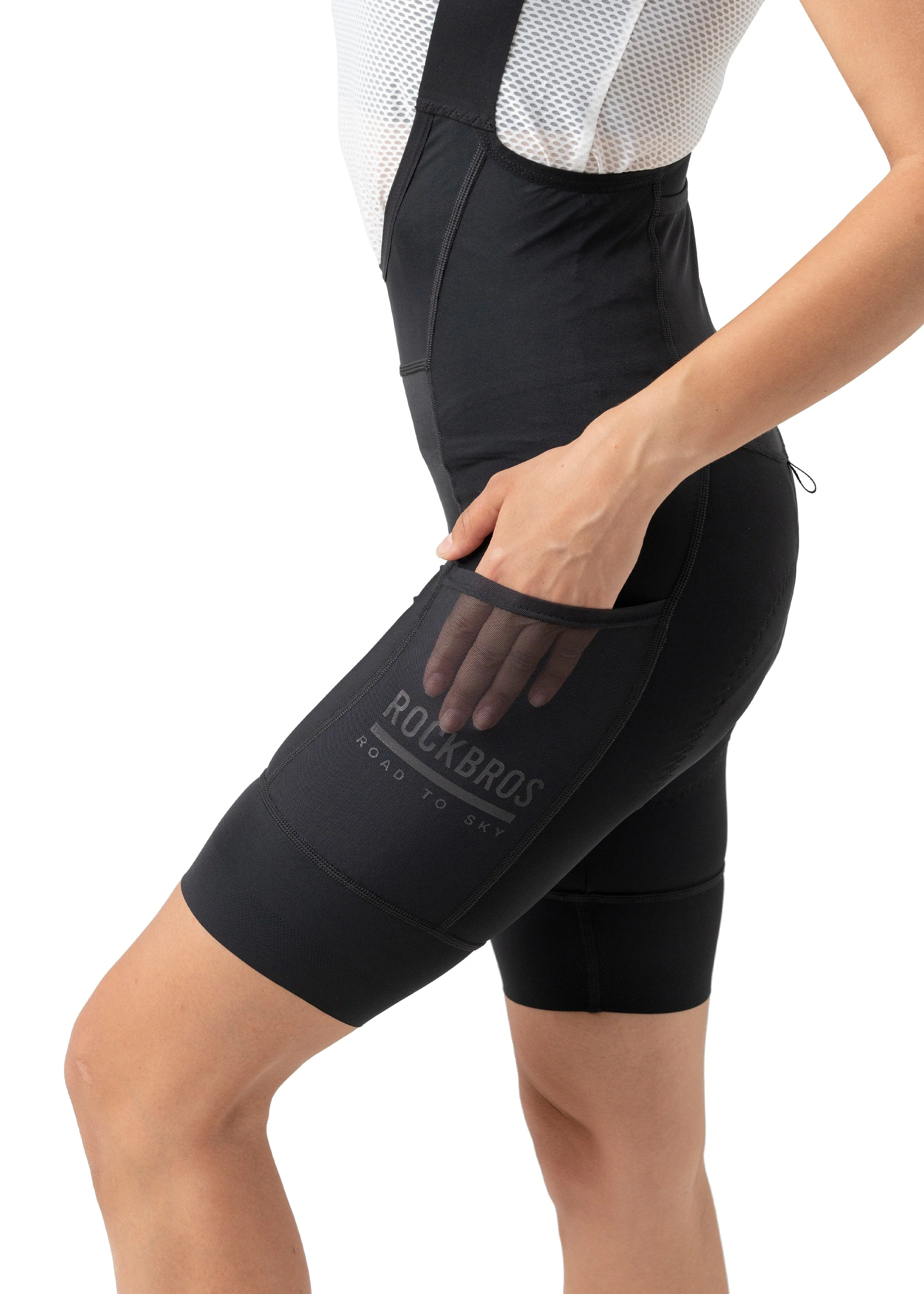 ROAD-TO-SKY Women's Bib Shorts - Image 9