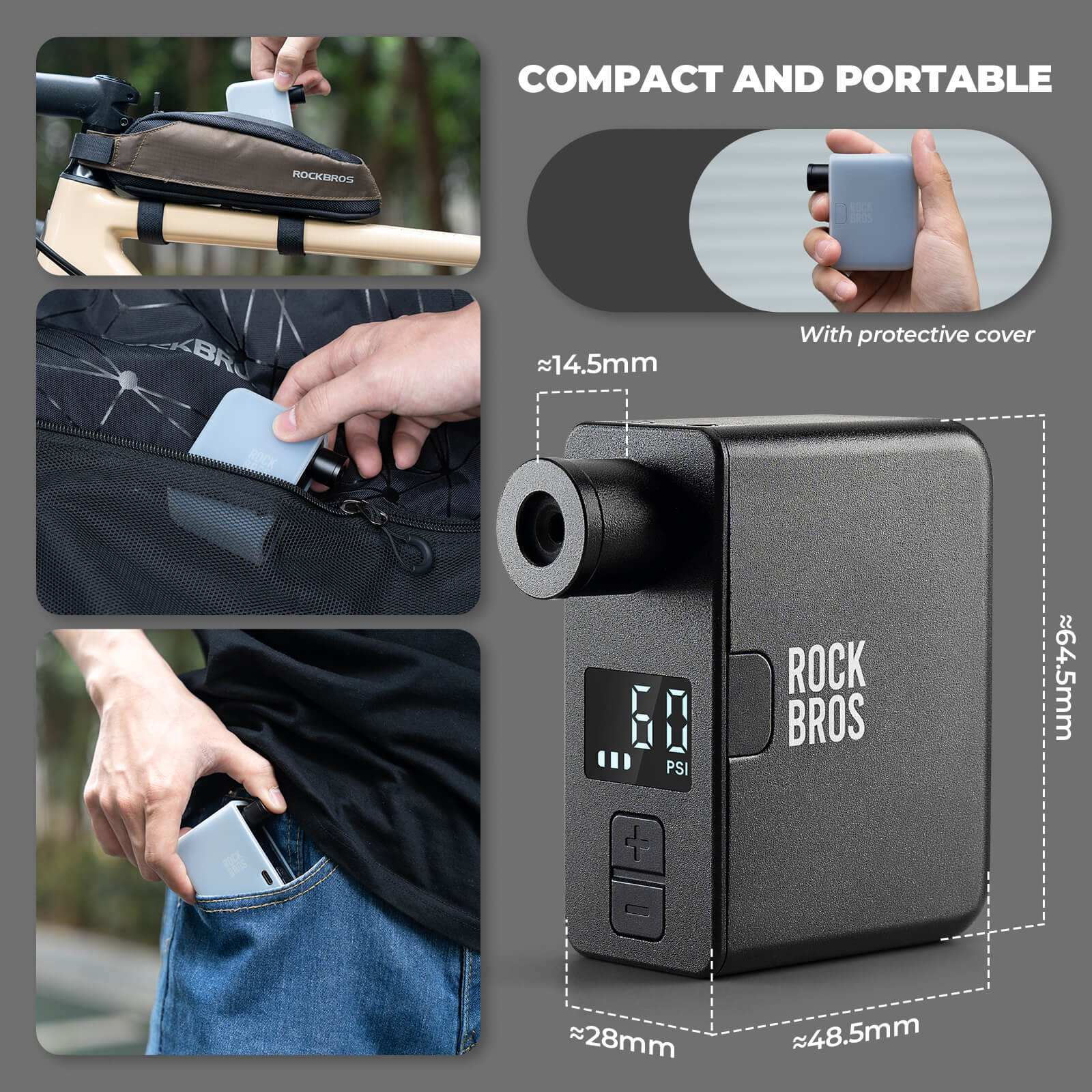 AS1 Pro Mini Pump Electric Air Pump - Image 7