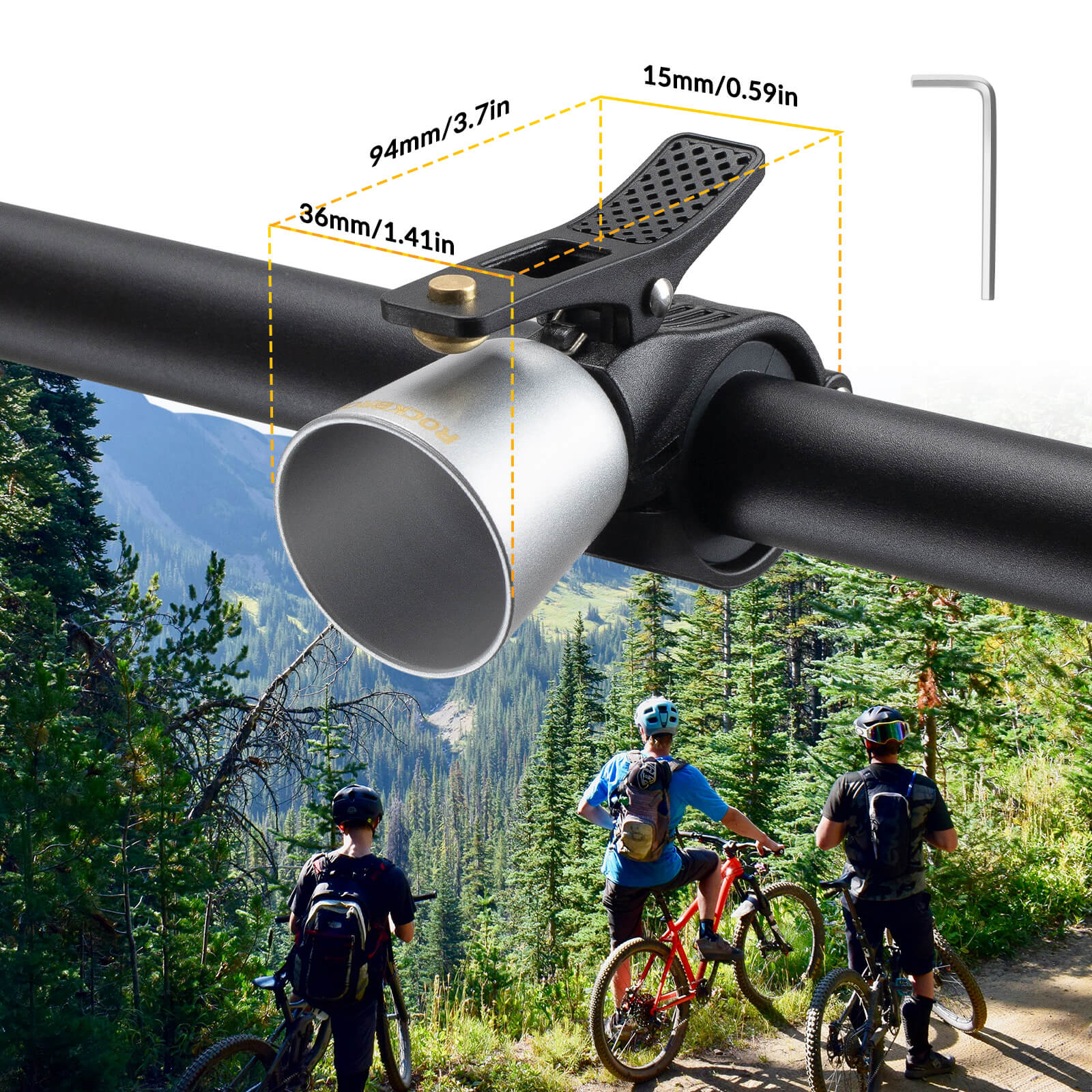 Bike Bell – Loud Sound for MTB & Road Bikes - Image 23