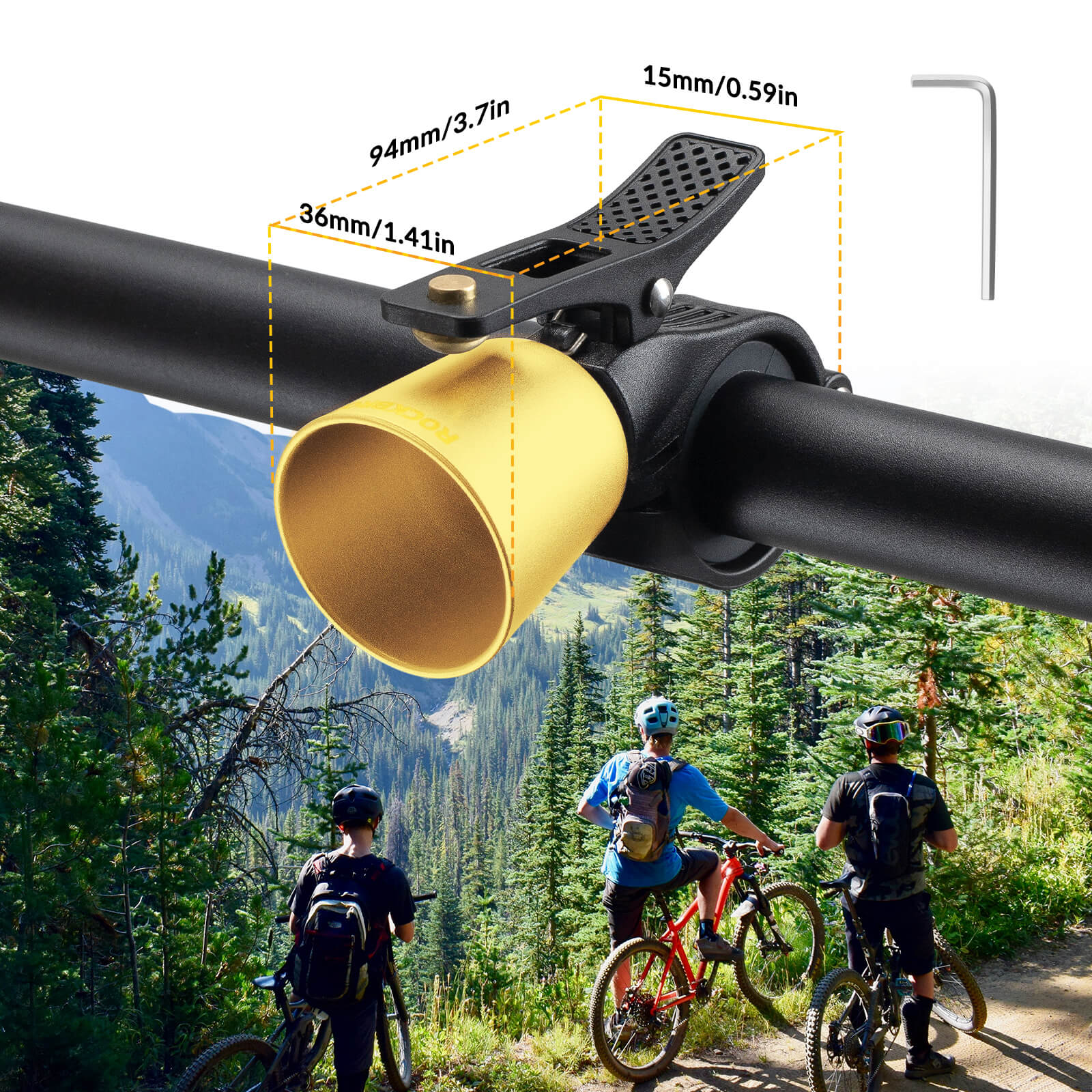 Bike Bell – Loud Sound for MTB & Road Bikes - Image 24