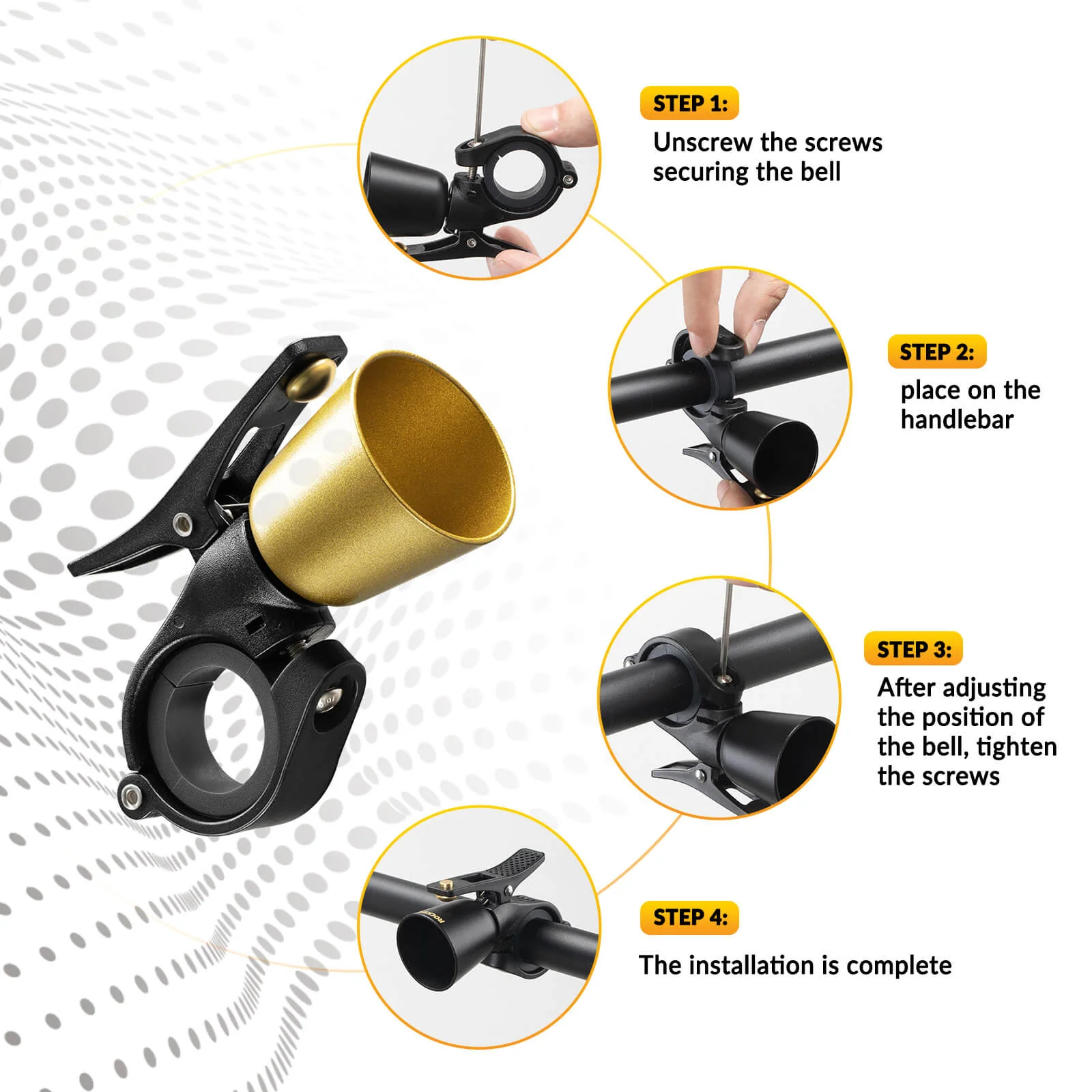 Bike Bell – Loud Sound for MTB & Road Bikes - Image 28