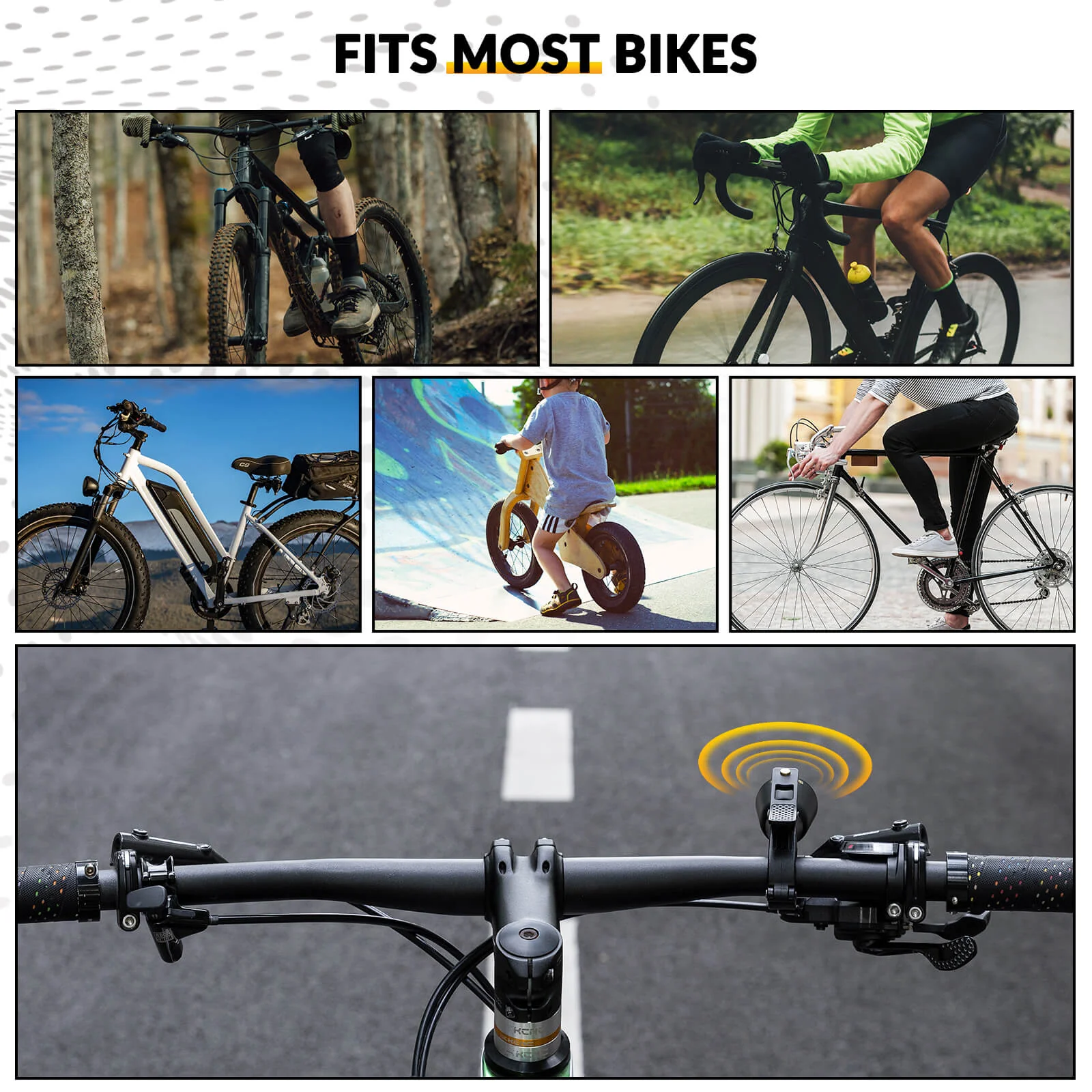 Bike Bell – Loud Sound for MTB & Road Bikes - Image 29