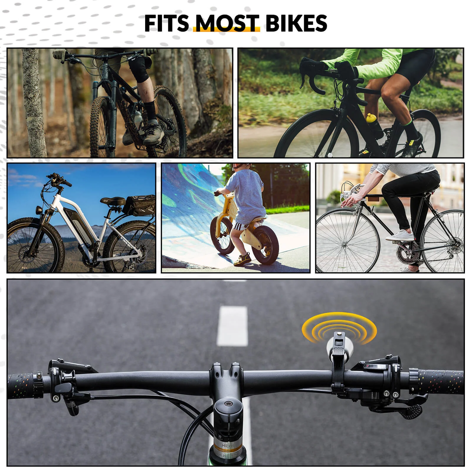 Bike Bell – Loud Sound for MTB & Road Bikes - Image 31