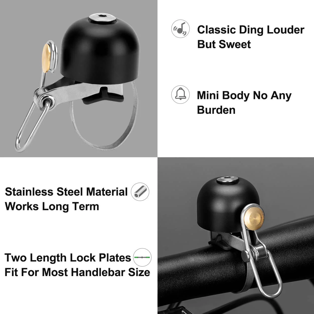 Classic Bike Bell Loud Bicycle Bell - Image 4