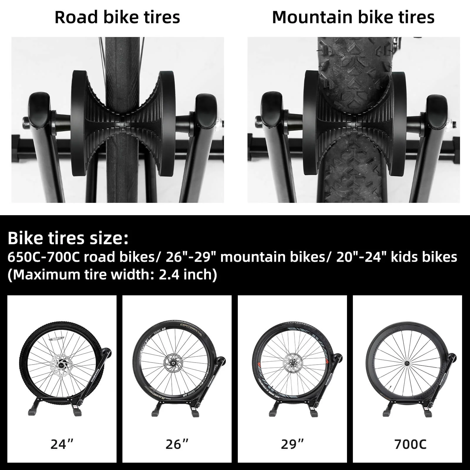 ROCKBROS Foldable Bike Stand Portable Bicycle Rack for Easy Storage - Image 9