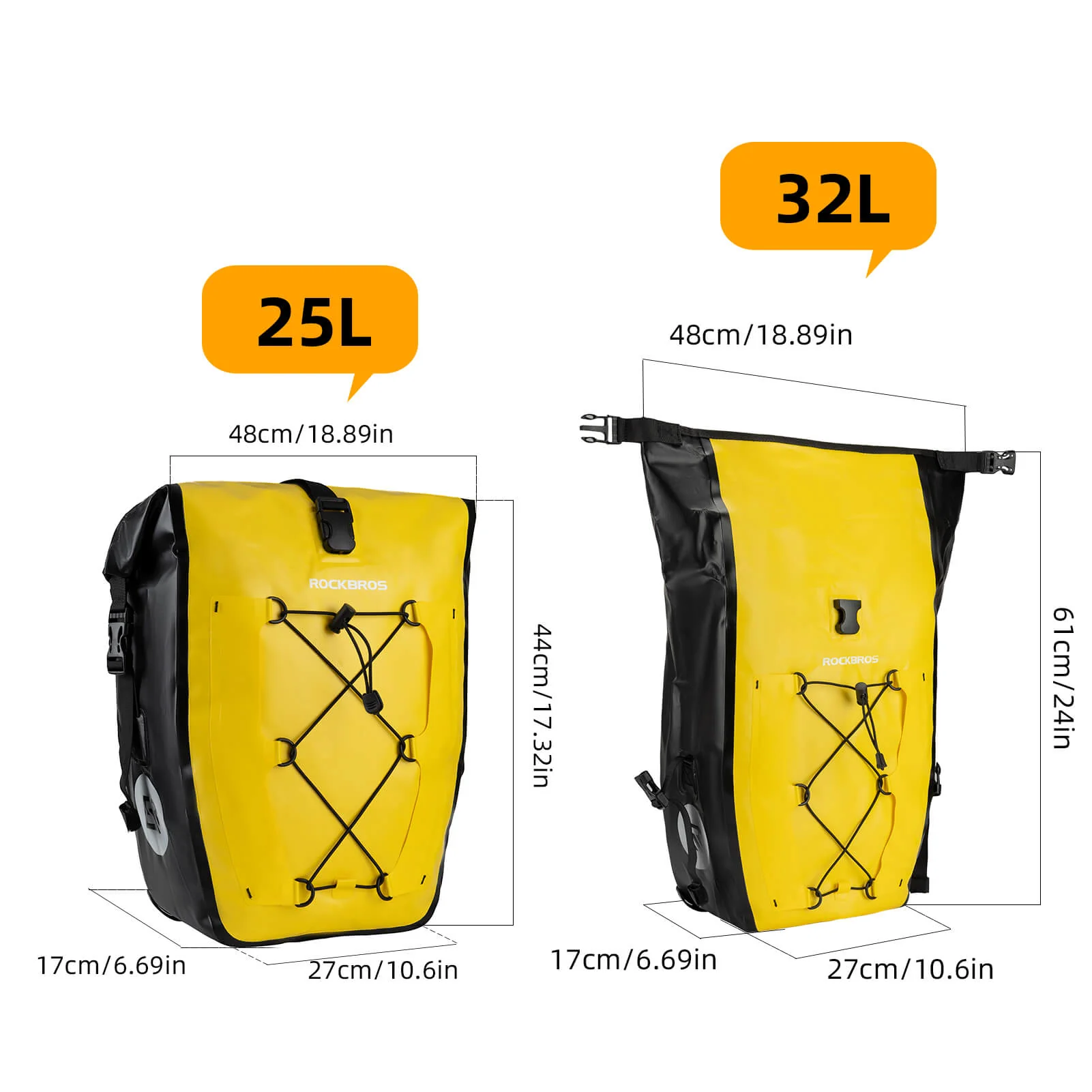 Fully Waterproof Bike Pannier Large Capacity - Image 26