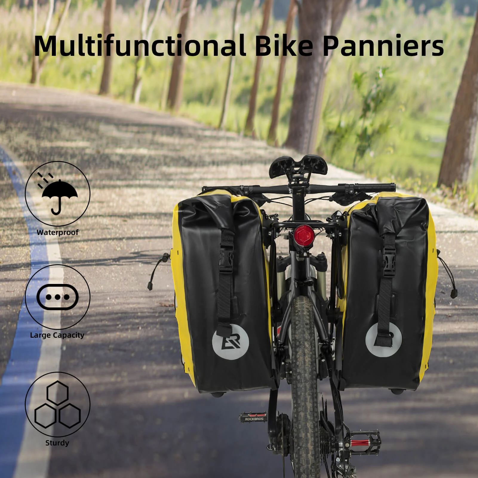 Fully Waterproof Bike Pannier Large Capacity - Image 27