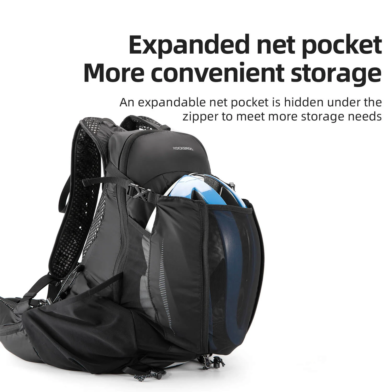 ROCKBROS Lightweight Hydration Backpack for Outdoor Sports - Image 3