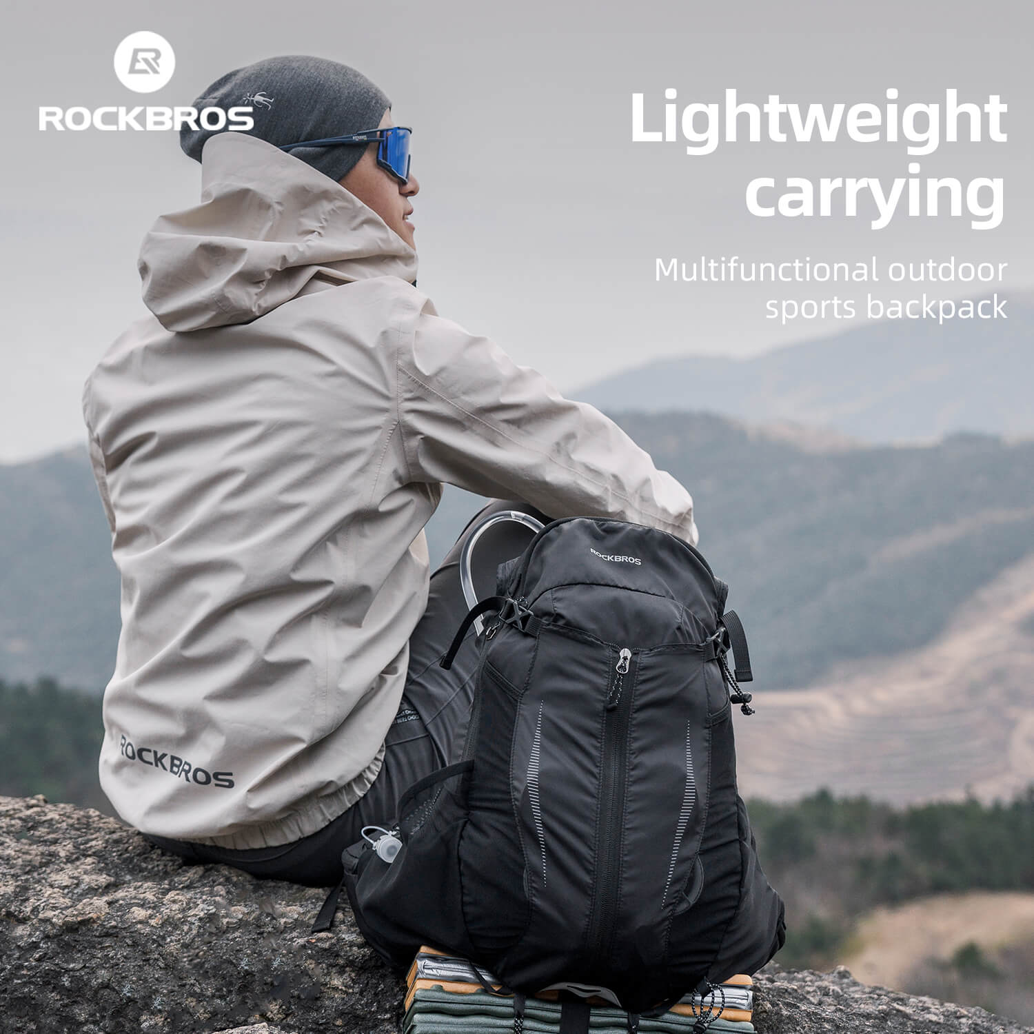 ROCKBROS Lightweight Hydration Backpack for Outdoor Sports - Image 5