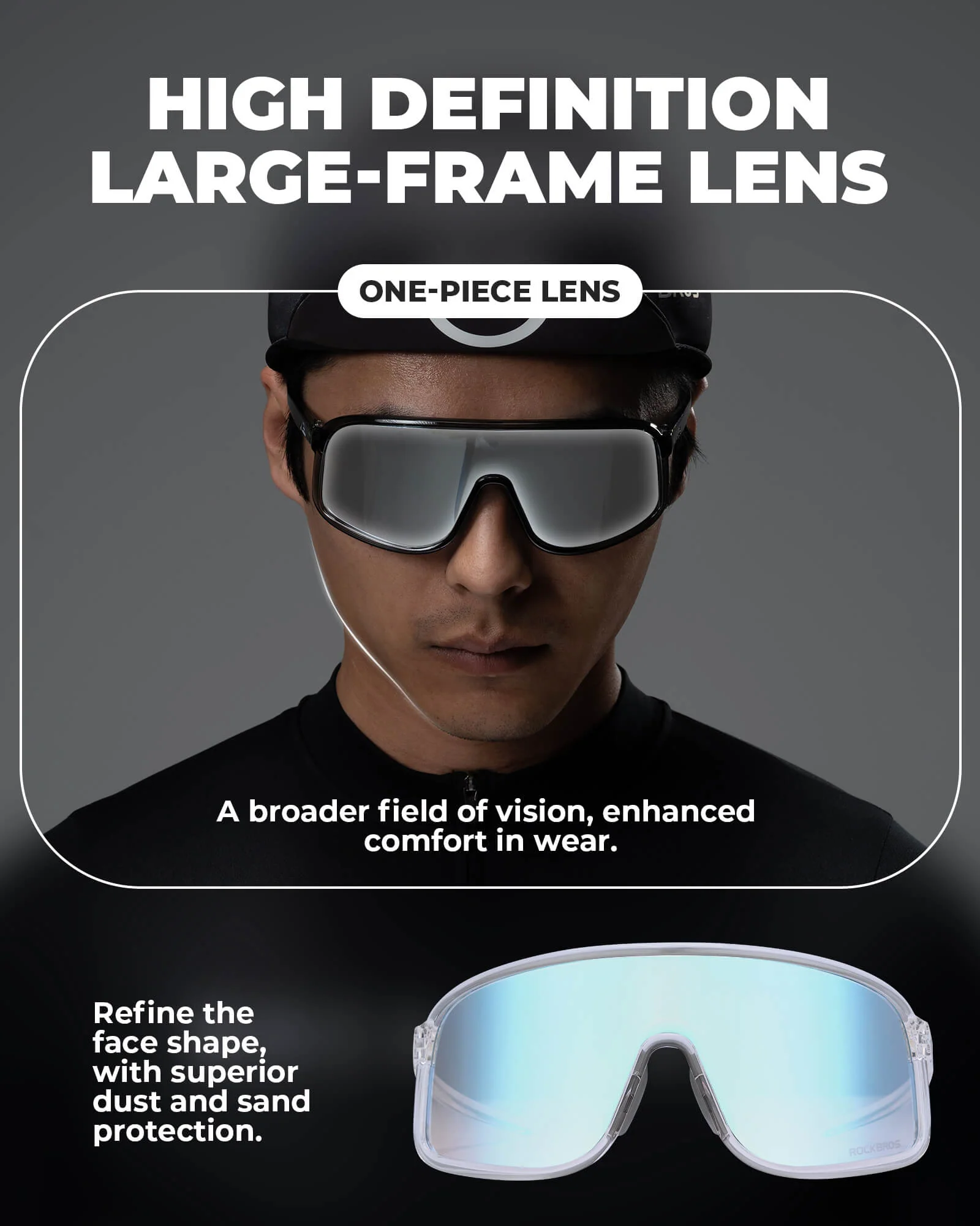 Photochromic Cycling Glasses with Anti-Fog & UV Protection - Image 8