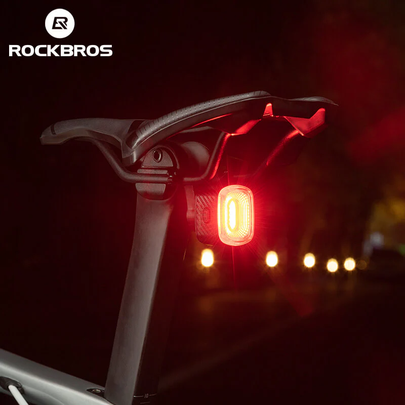 Q2S Smart Bike Tail Light Brake Sensing Bicycle Rear Lights - Image 2