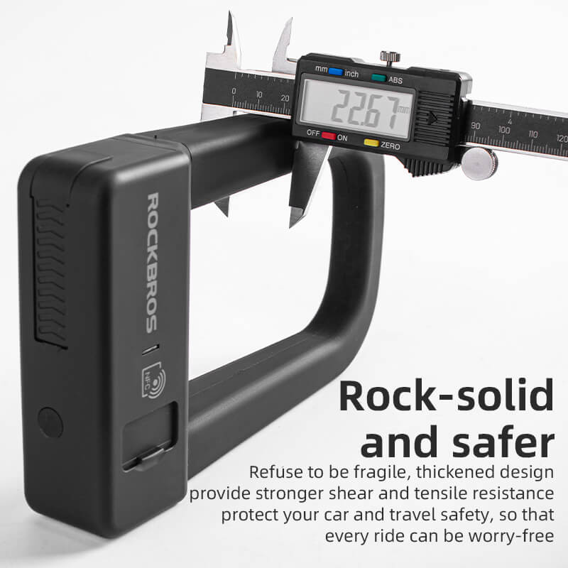 ROCKBROS Smart U-Lock NFC Bike Lock - Image 5