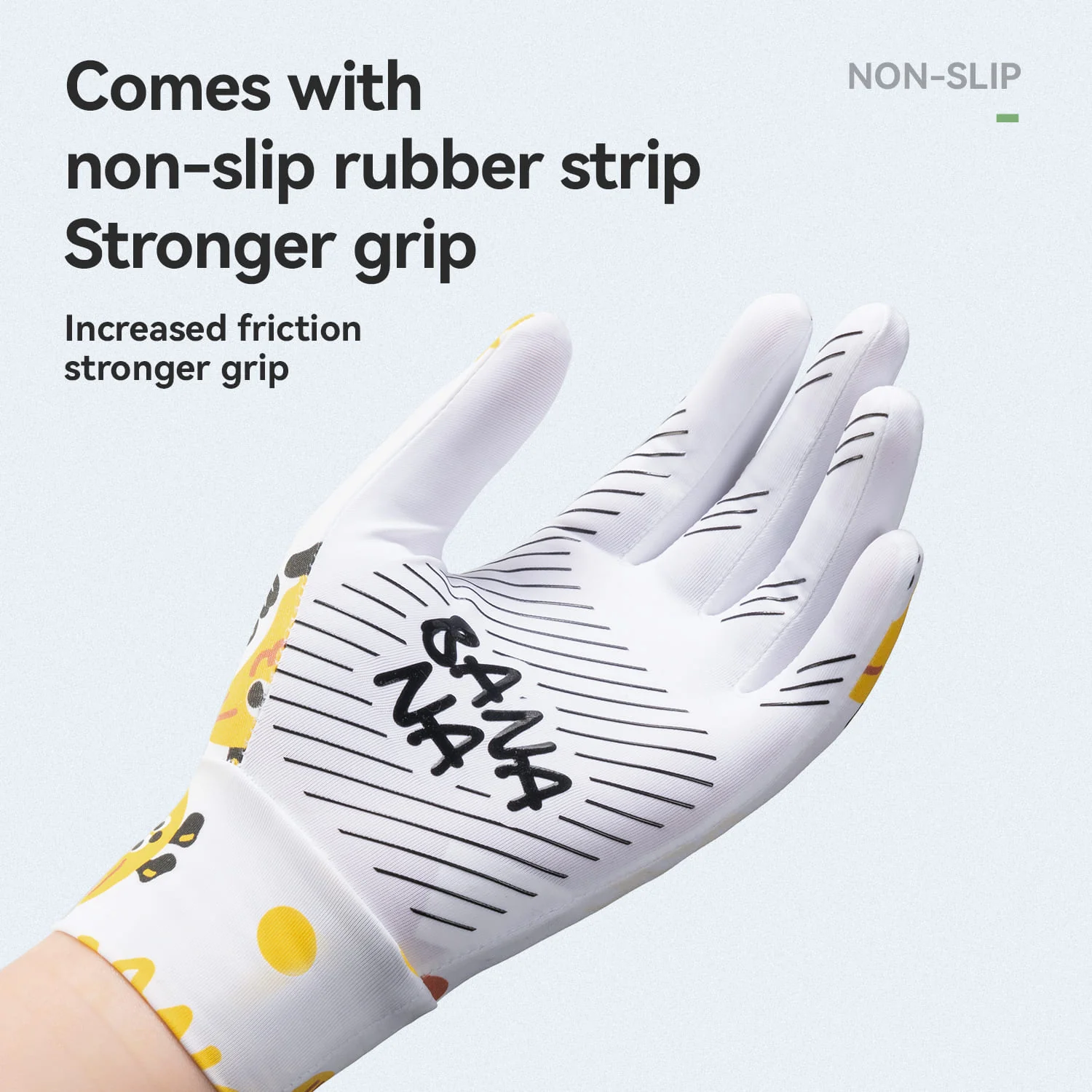 S401 Kids Sun Protection Cycling Gloves - UPF50+ - Image 4