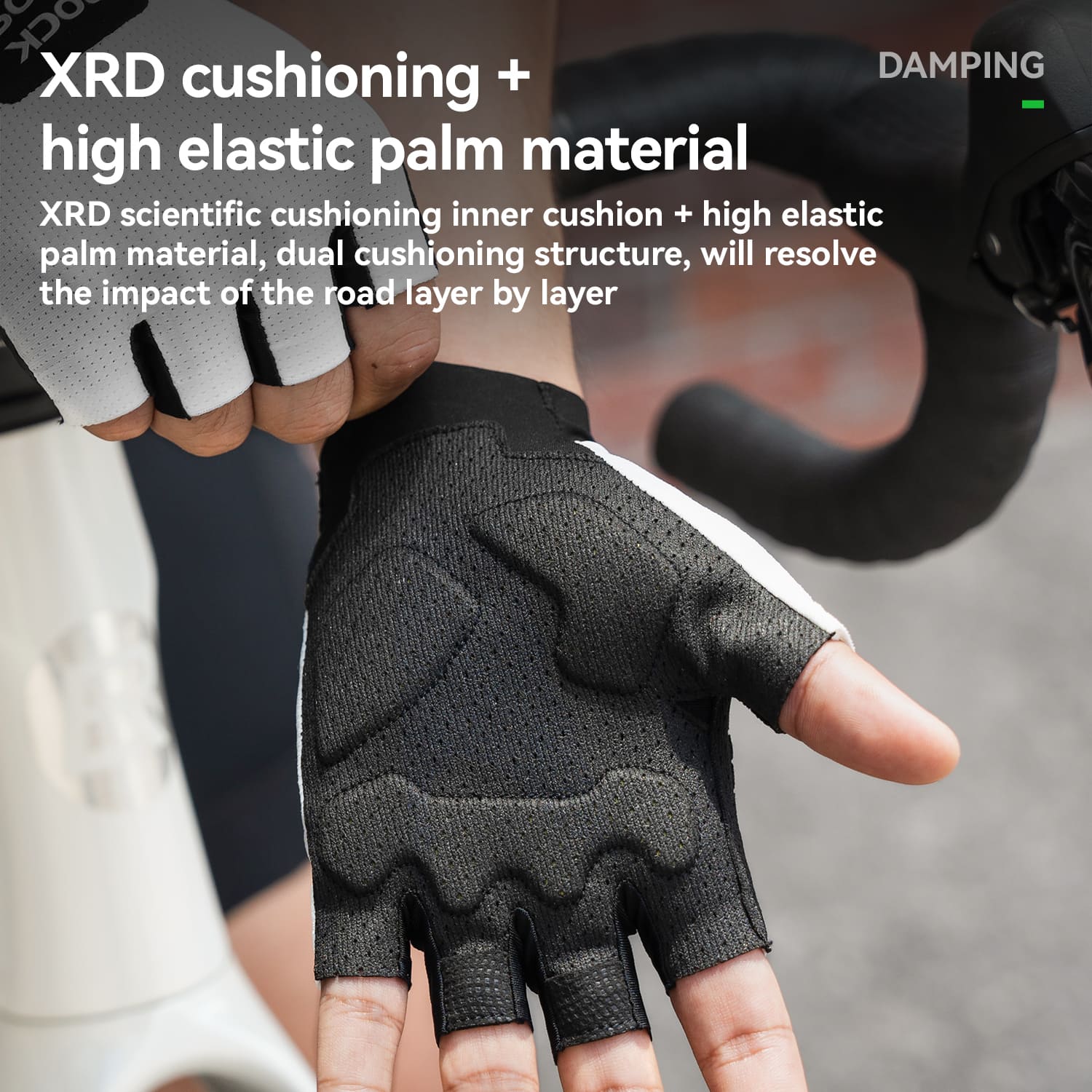 S403 Minimalist Half Finger Cycling Gloves - Image 11