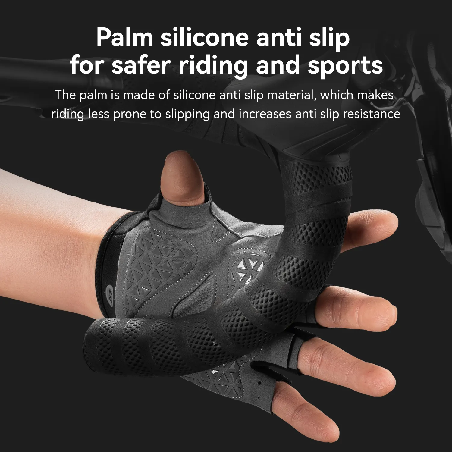 S424 Half Finger Cycling Gloves - Image 4