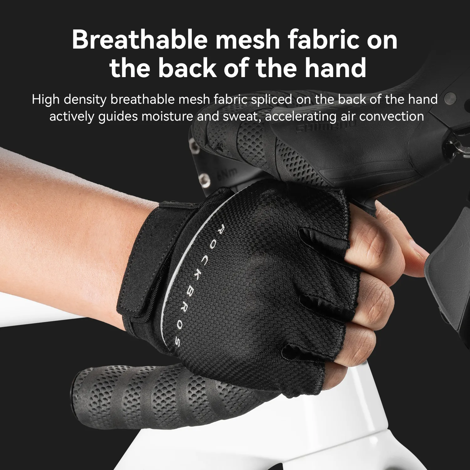 S424 Half Finger Cycling Gloves - Image 6