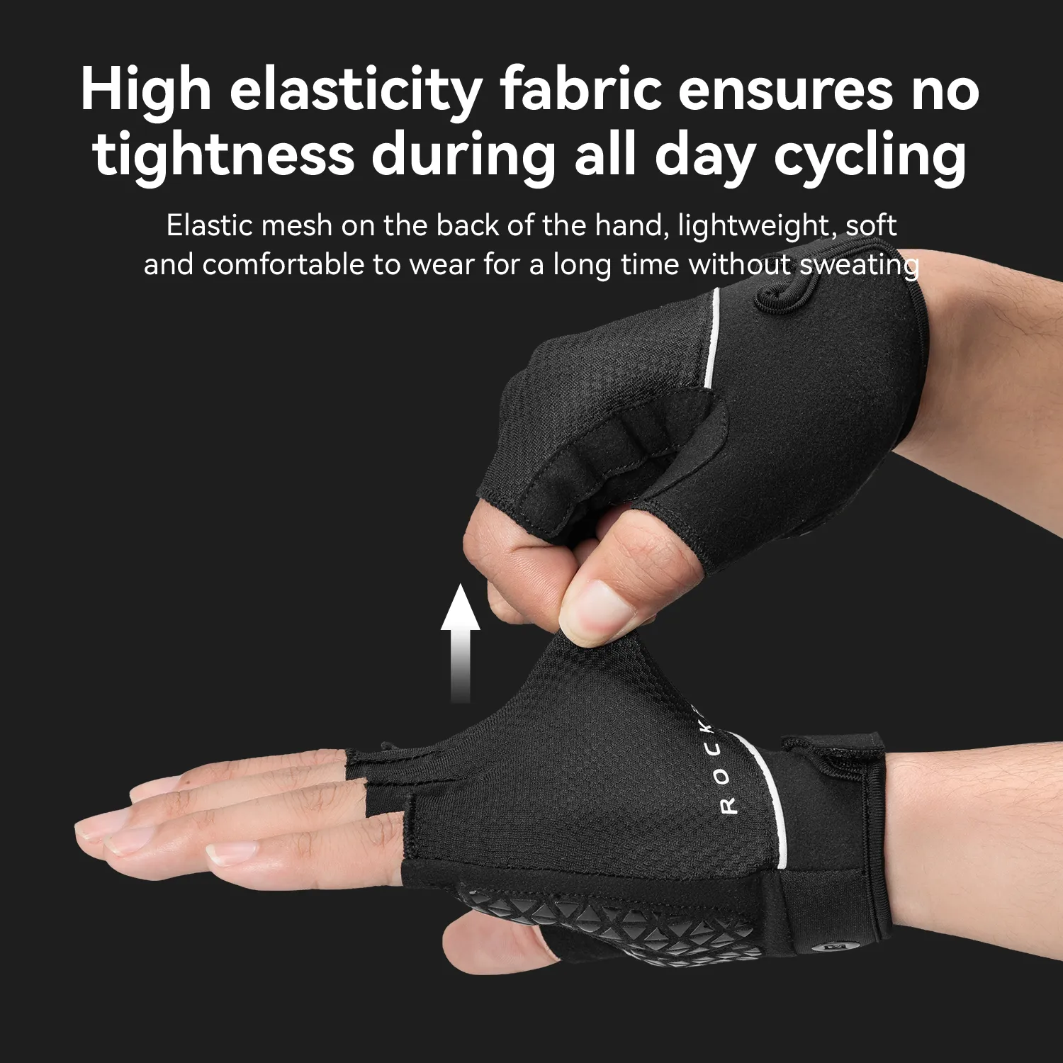 S424 Half Finger Cycling Gloves - Image 7