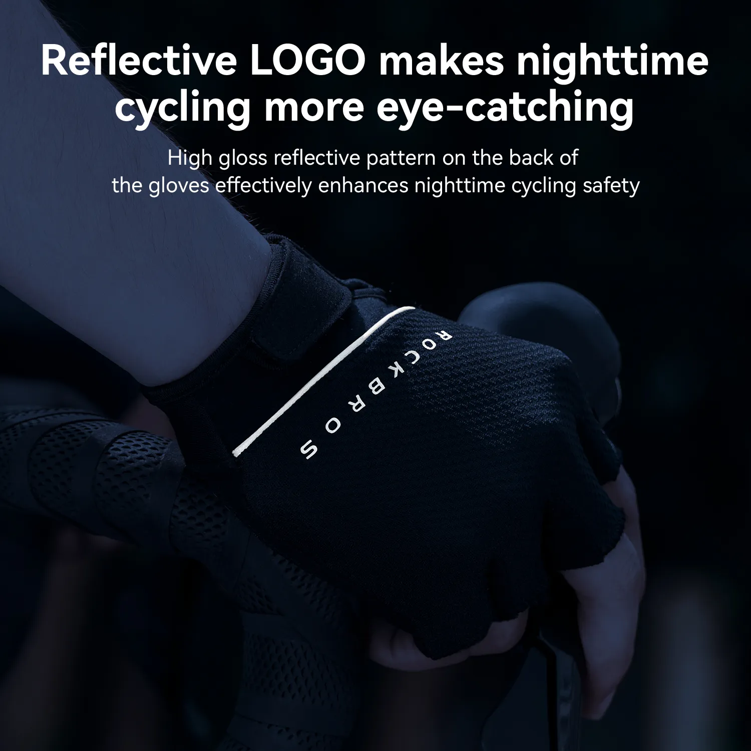 S424 Half Finger Cycling Gloves - Image 9
