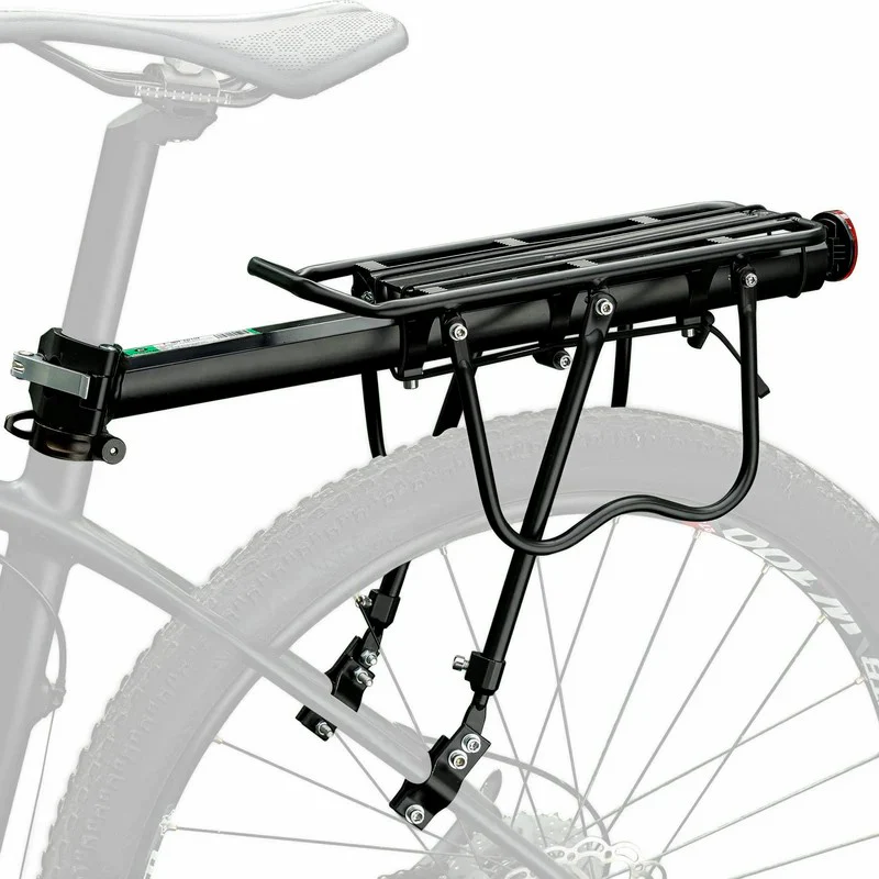 Seatpost Mounted Bike Rear Rack with Bolt-On Mount