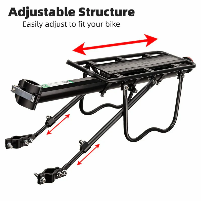 Seatpost Mounted Bike Rear Rack with Bolt-On Mount - Image 4