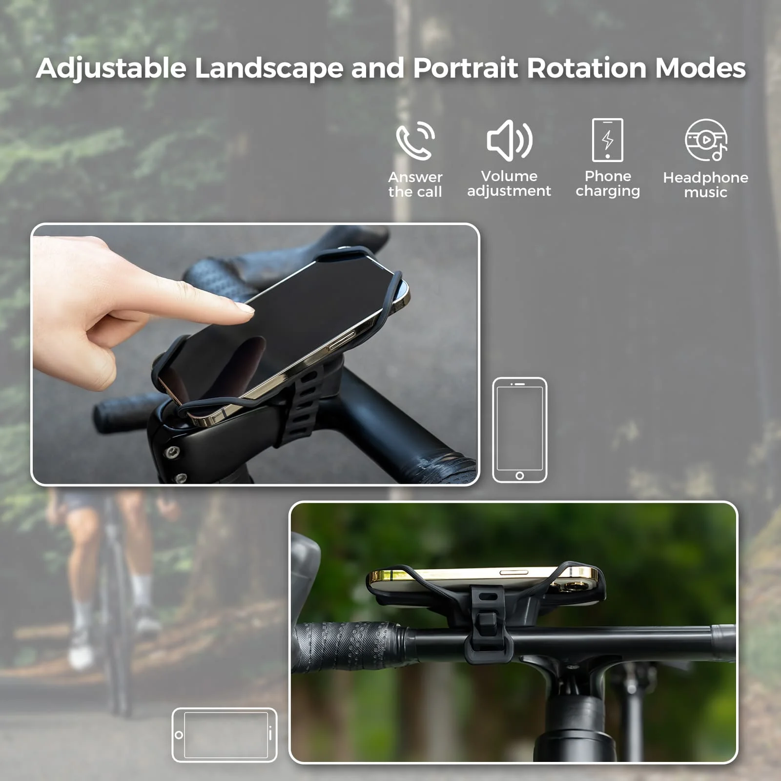 Anti-Slip Silicone Bike Phone Mount - Image 6
